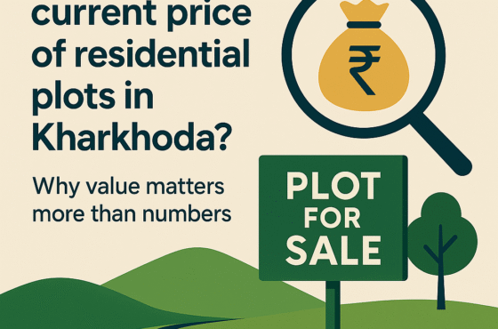 What Is the Current Price of Residential Plots in Kharkhoda?