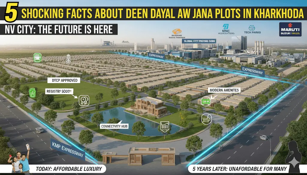 Shocking Facts About Deen Dayal Awas Yojana Plots in Kharkhoda